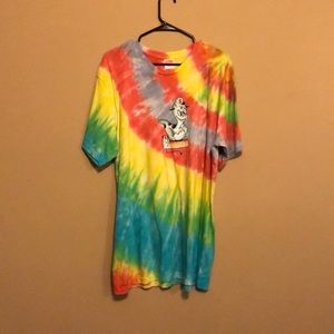 Supreme tie dye shirt